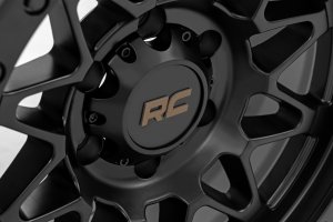 Wheel - Rough Country - Simulated Beadlock - Black